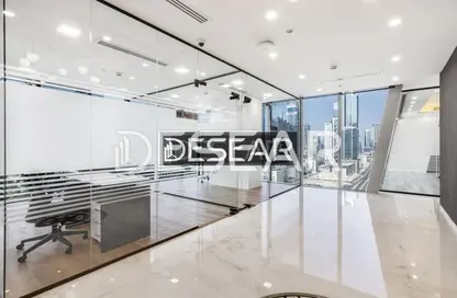 Office Space - Studio - 2 Bathrooms for rent in The Prism - Business Bay - Dubai