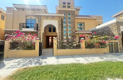 Villa - 5 Bedrooms - 7 Bathrooms for rent in Luluat Al Raha - Al Raha Beach - Abu Dhabi