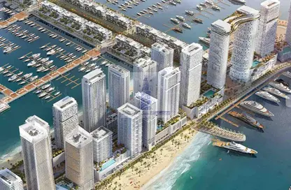 Apartment - 2 Bedrooms - 2 Bathrooms for sale in Grand Bleu Tower 1 - EMAAR Beachfront - Dubai Harbour - Dubai