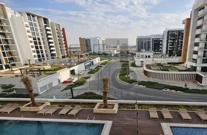 Pool image for: Apartment - 1 Bedroom - 1 Bathroom for rent in Azizi Riviera 23 - Meydan One - Meydan - Dubai, Image 1