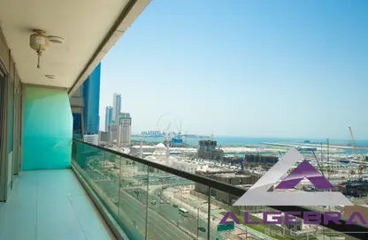 Apartment - 2 Bedrooms - 3 Bathrooms for rent in Ocean Heights - Dubai Marina - Dubai