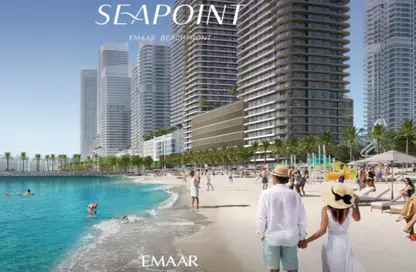 شقة - 3 غرف نوم - 3 حمامات للبيع في برج Seapoint 1 - سي بوينت - إعمار بيتشفرونت - دبي هاربور - دبي