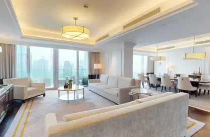 Apartment - 4 Bedrooms - 4 Bathrooms for rent in Kempinski BLVD - Downtown Dubai - Dubai