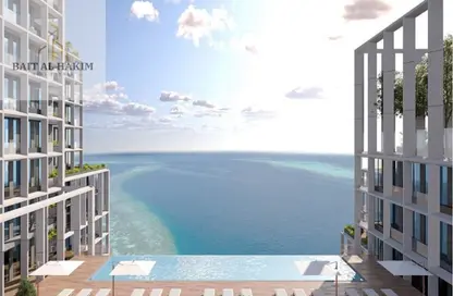 Apartment - 1 Bedroom - 2 Bathrooms for sale in Ajman Corniche Residences - Ajman Corniche Road - Ajman