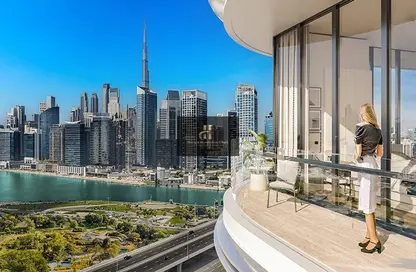 Apartment - 1 Bedroom - 2 Bathrooms for sale in Vento Tower - Business Bay - Dubai