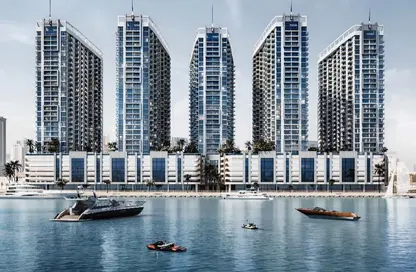 Apartment - 2 Bedrooms - 3 Bathrooms for sale in Ajman Creek Towers - Al Rashidiya 1 - Al Rashidiya - Ajman