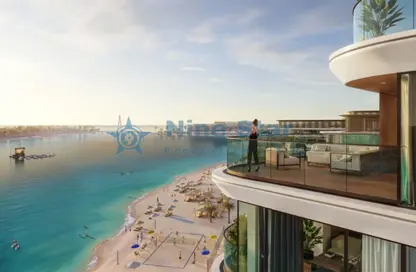 Apartment - 1 Bedroom - 2 Bathrooms for sale in Delphine Beach Residences - Siniyah Island - Umm Al Quwain Marina - Umm Al Quwain