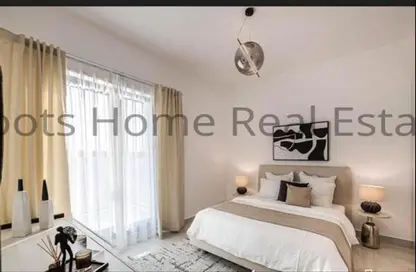 Room / Bedroom image for: Apartment - 1 Bedroom - 2 Bathrooms for sale in Equiti Apartments - Al Warsan 4 - Al Warsan - Dubai, Image 1