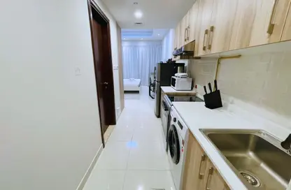 شقة - 1 حمام للايجار في برج هيرا - مدينة دبي الرياضية - دبي