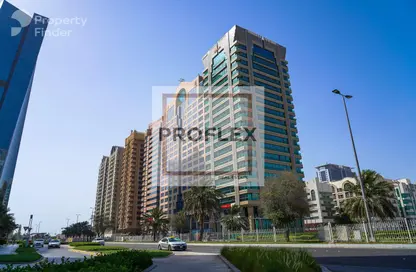 Outdoor Building image for: Apartment - 3 Bedrooms - 4 Bathrooms for rent in Waqf Sheikh Zayed Residential Building - Zayed the First Street - Al Khalidiya - Abu Dhabi, Image 1