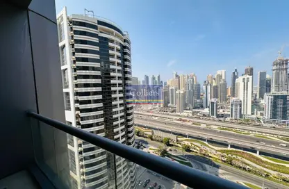 شقة - غرفة نوم - 1 حمام للايجار في برج ماج214 - (JLT) مجمع R - أبراج بحيرة الجميرا - دبي