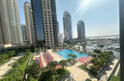 صورة لـ حوض سباحة شقة - 2 غرف نوم - 2 حمامات للبيع في دبي كريك ريزيدنس برج 3 شمال - ميناء خور دبي (ذا لاجونز) - دبي ، صورة رقم 1