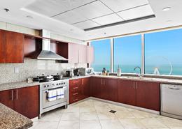Hotel and Hotel Apartment - 4 bedrooms - 5 bathrooms for rent in Blue Beach Tower - Jumeirah Beach Residence - Dubai