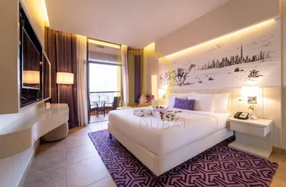 صورة لـ غرفة- غرفة النوم شقة - 2 غرف نوم - 2 حمامات للايجار في ميركيور دبي برشا هايتس للاجنحة والشقق الفندقية - برشا هايتس (تيكوم) - دبي ، صورة رقم 1