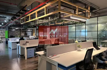 Office Space - Studio - 2 Bathrooms for rent in Marina Plaza - Dubai Marina - Dubai