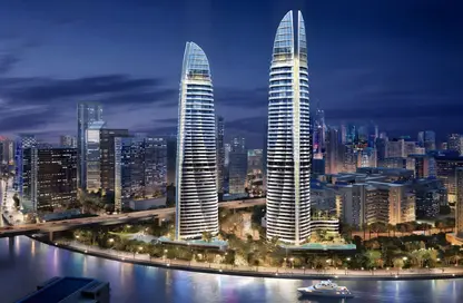 Apartment - 2 Bedrooms - 2 Bathrooms for sale in Canal Heights - Business Bay - Dubai