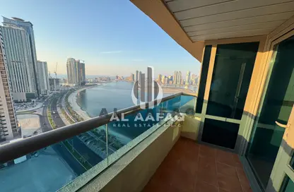 Apartment - 3 Bedrooms - 4 Bathrooms for rent in Al Khan Lagoon - Al Khan - Sharjah