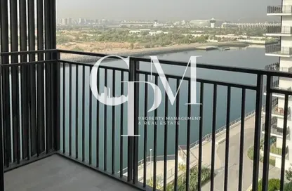Apartment - Studio - 1 Bathroom for rent in Waters Edge - Yas Island - Abu Dhabi