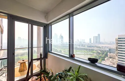 شقة - غرفة نوم - 1 حمام للايجار في جولف تاورز - أبراج الجولف - ذا فيوز - دبي