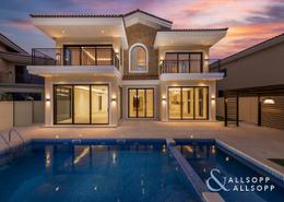 Pool image for: Villa - 5 bedrooms - 6 bathrooms for sale in Sanctuary Falls - Earth - Jumeirah Golf Estates - Dubai, Image 1