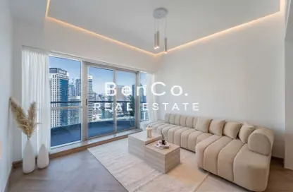 شقة - 2 غرف نوم - 3 حمامات للايجار في برج ذا بوينت - دبي مارينا - دبي