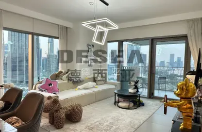 Apartment - 2 Bedrooms - 2 Bathrooms for rent in Downtown Views II Tower 2 - Downtown Views II - Downtown Dubai - Dubai