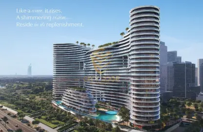 Apartment - 2 Bedrooms - 3 Bathrooms for sale in Binghatti Aquarise - Business Bay - Dubai