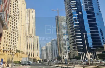 Office Space - Studio - 1 Bathroom for rent in Al Fattan Office Tower - Al Fattan Marine Towers - Jumeirah Beach Residence - Dubai