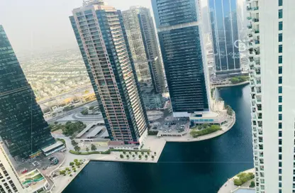 Apartment - 1 Bedroom - 2 Bathrooms for rent in Jumeirah Bay Towers - Jumeirah Lake Towers - Dubai
