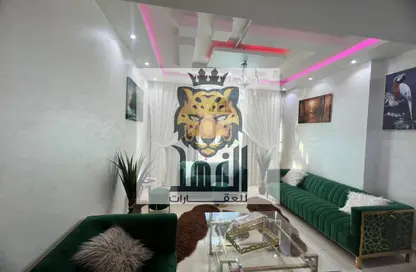 Apartment - 1 Bedroom - 2 Bathrooms for rent in Orient Tower 1 - Orient Towers - Al Bustan - Ajman