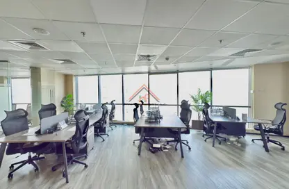 Office Space - Studio - 1 Bathroom for rent in The Regal Tower - Business Bay - Dubai