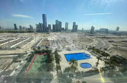 Pool image for: Apartment - 2 Bedrooms - 3 Bathrooms for rent in Leaf Tower - Tamouh - Al Reem Island - Abu Dhabi, Image 1