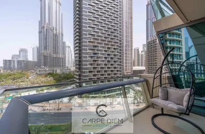 Apartment - 2 Bedrooms - 3 Bathrooms for rent in Burj Vista 2 - Burj Vista - Downtown Dubai - Dubai