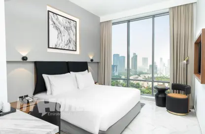 النزل و الشقق الفندقية - 1 حمام للبيع في برج افالون - الضاحية 13 - قرية جميرا الدائرية - دبي