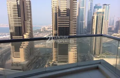Apartment - 3 Bedrooms - 3 Bathrooms for rent in Skyview Tower - Dubai Marina - Dubai