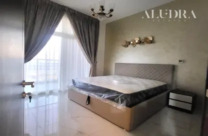 Room / Bedroom image for: Apartment - 1 Bedroom - 1 Bathroom for sale in Jewelz by Danube - Arjan - Dubai, Image 1