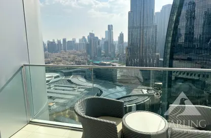 Balcony image for: Apartment - 2 Bedrooms - 3 Bathrooms for rent in Kempinski BLVD - Downtown Dubai - Dubai, Image 1