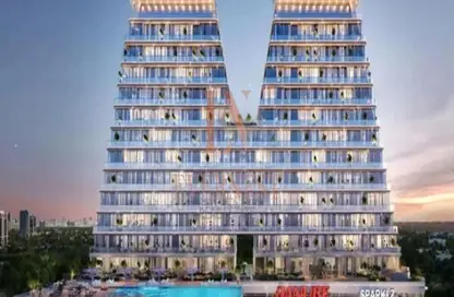 Apartment - 1 Bedroom - 2 Bathrooms for sale in Sparklz By Danube - Al Furjan - Dubai