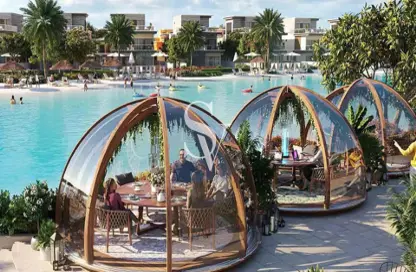 صورة لـ حوض سباحة تاون هاوس - 4 غرف نوم - 4 حمامات للبيع في مالطة - داماك لاجونز - دبي ، صورة رقم 1