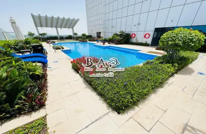 Apartment - 3 Bedrooms - 5 Bathrooms for rent in Sheikha Salama Tower - Khalidiya Street - Al Khalidiya - Abu Dhabi