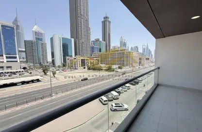 Apartment - 1 Bedroom - 2 Bathrooms for rent in Jumeirah Garden City - Al Satwa - Dubai