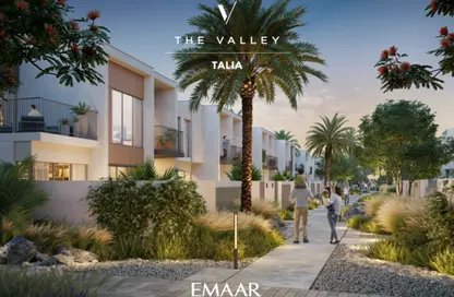 Townhouse - 4 Bedrooms - 4 Bathrooms for sale in Talia - The Valley - Dubai