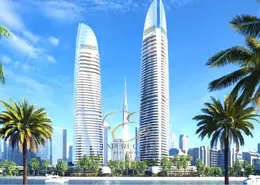 صورة لـ مبنى خارجي شقة - 1 حمام للبيع في كنال هايتس 2 - الخليج التجاري - دبي ، صورة رقم 1