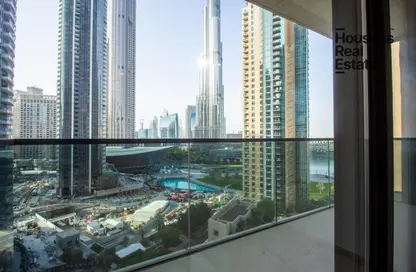 Balcony image for: Apartment - 2 Bedrooms - 2 Bathrooms for rent in Opera District - Downtown Dubai - Dubai, Image 1
