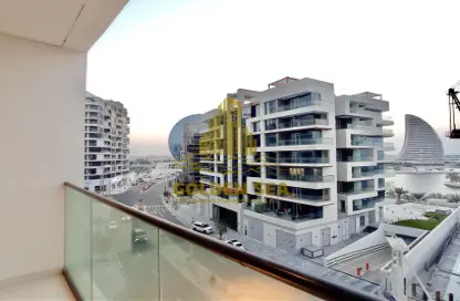 Outdoor Building image for: Apartment - 1 Bedroom - 2 Bathrooms for rent in Al Bandar - Al Raha Beach - Abu Dhabi, Image 1