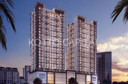 شقة - غرفة نوم - 2 حمامات للبيع في ميزون إليزيه 1 - ميزون الإليزيه - الضاحية 12 - قرية جميرا الدائرية - دبي