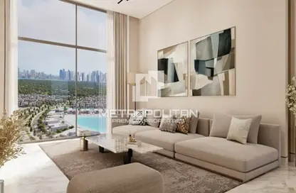 Living Room image for: Apartment - 1 Bedroom - 2 Bathrooms for sale in 360 Riverside Crescent - Sobha Hartland II - Mohammed Bin Rashid City - Dubai, Image 1