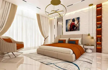 صورة لـ غرفة- غرفة النوم شقة - غرفة نوم - 2 حمامات للبيع في سبورتز من دانوب - مدينة دبي الرياضية - دبي ، صورة رقم 1