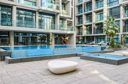 Apartment - Studio - 1 Bathroom for rent in Signature Livings - Jumeirah Village Circle - Dubai