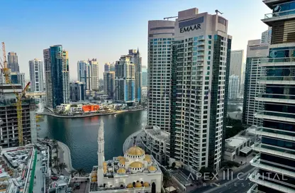 شقة - 2 غرف نوم - 2 حمامات للبيع في سكاي فيو - دبي مارينا - دبي